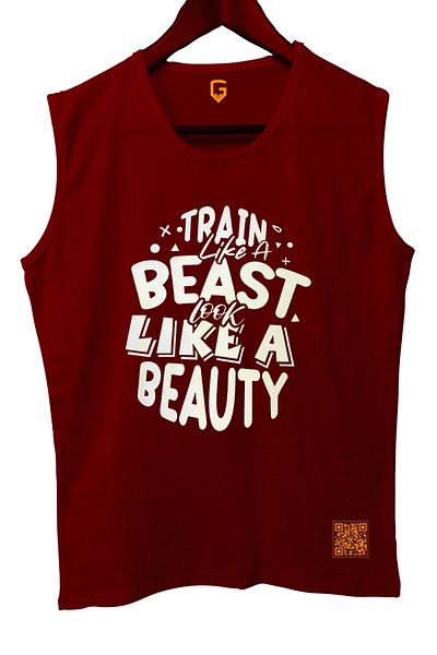 TOP GLORY Trainbeast Sleeveless Athlete T-shirt Tank Top
