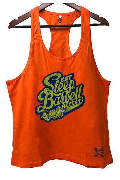 TOP GLORY قميص بدون أكمام للياقة البدنية من Sleepbarbell للرياضيين