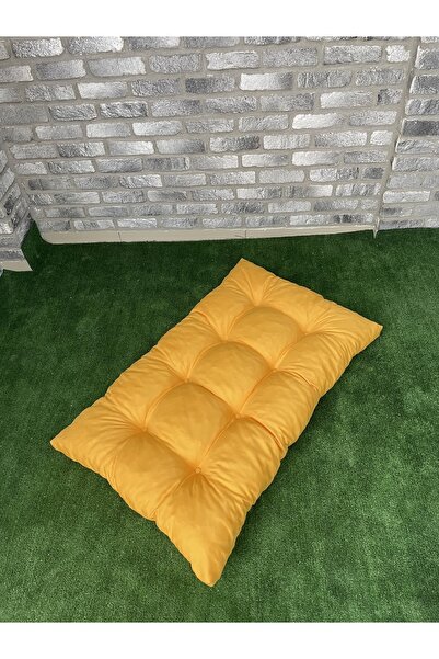 Lazilla Casa Yer Minderi 100 Cm X 60 Cm - Minder Düğme Dikişili