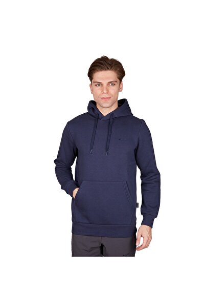 Alpinist Stream Erkek Kapşonlu Sweatshirt Lacivert