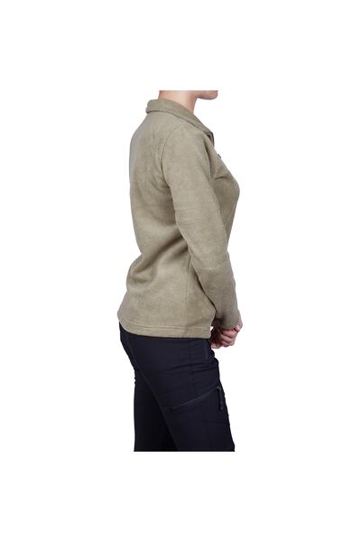 Alpinist High Hill Women's Fleece Sweatshirt Khaki