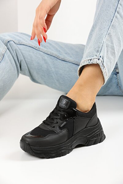 NAVİSHOES Crne ženske Patike školske radne sportske cipele 140NAV