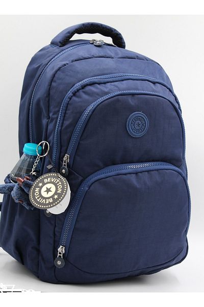 Bevitton Σχολική τσάντα πλάτης Navy Blue - Αδιάβροχο ύφασμα 2100