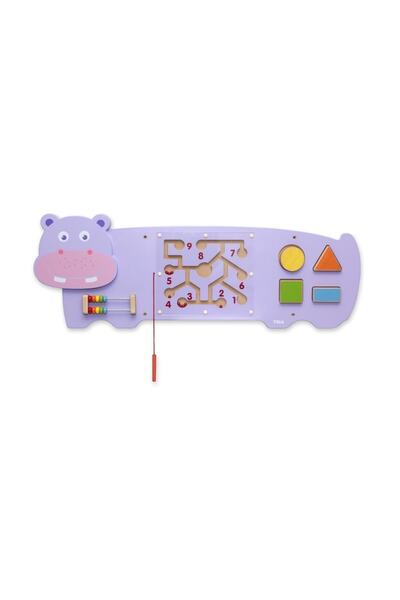 Viga Toys Hipopotam Figürlü Duvar Oyunu