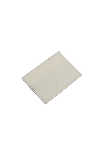Desa White Vidal Floter Leather Card Holder