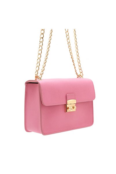Desa Vital Pink Women's Leather Shoulder Bag