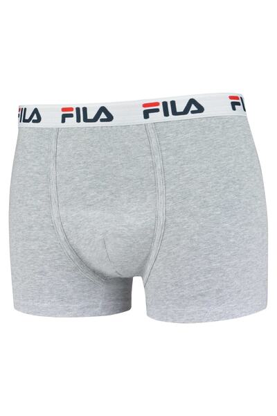 FILA Herren Boxershorts, 2'li Paket - Baumwolle, einfarbig