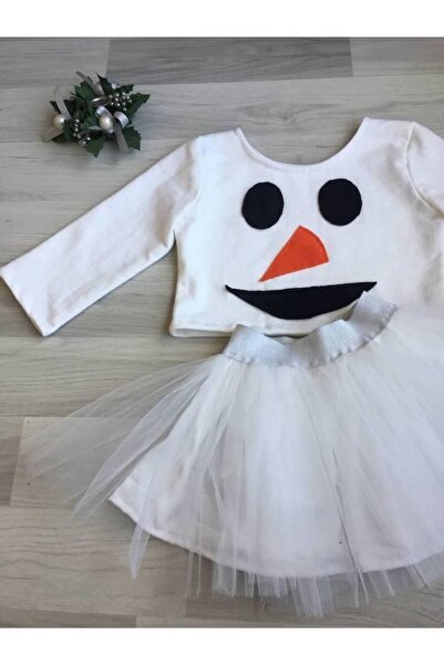 Didem'in Masalı Kostüm Yılbaşı Çocuk Kostümü Kardanadam