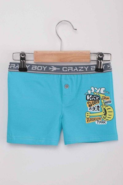 Tutku Scooter Printed Boy Boxer