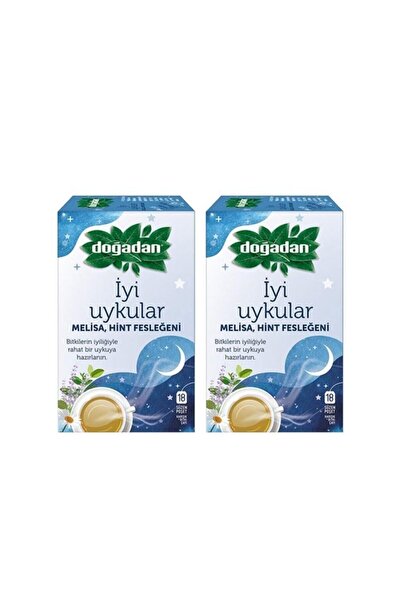 Doğadan Iyi Uykular Çayı Melisa Ve Hint Fesleğeni X 2
