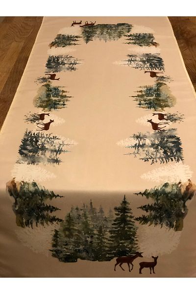 Alacastore Ψηφιακή εκτύπωση με θέμα το Runner New Year Tree Deer