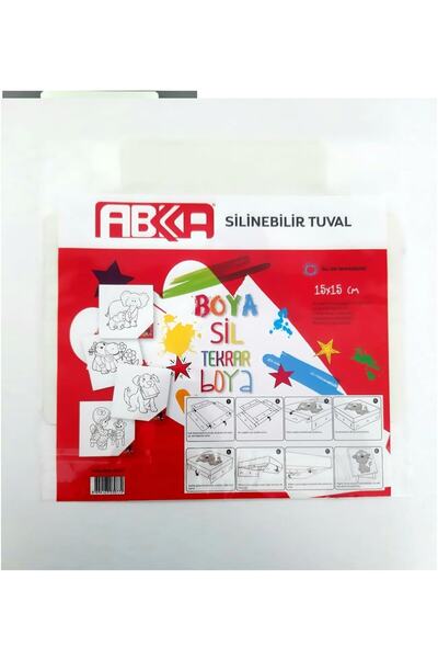 ABKA KIRTASİYE Abka Silinebilir Tuval 1 Adet