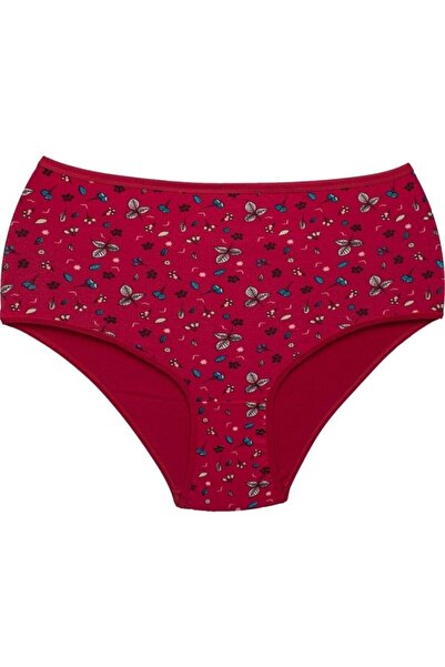 Dondeza 12'li Paket Desenli Kadın Bato Külot