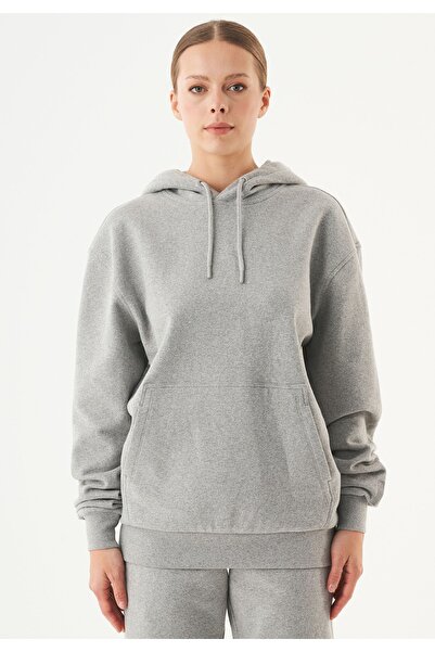 ORGANICATION Pullover - Grau - Relaxed Fit