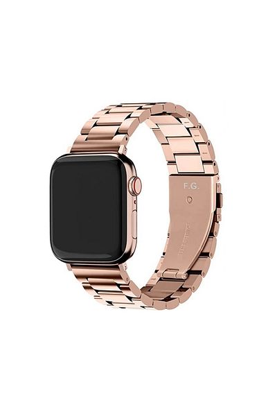 GREGOSS سوار ساعة أبل مع سوار من الفولاذ المقاوم للصدأ مقاس 42/44/45/49 مم - سوار Iwatch Series 10 مقاس 46 مم