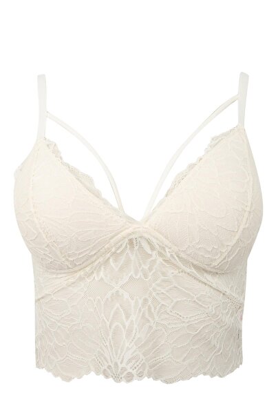 DeFacto Fall In Love Dantelli Bant Detaylı Triangle Bralet