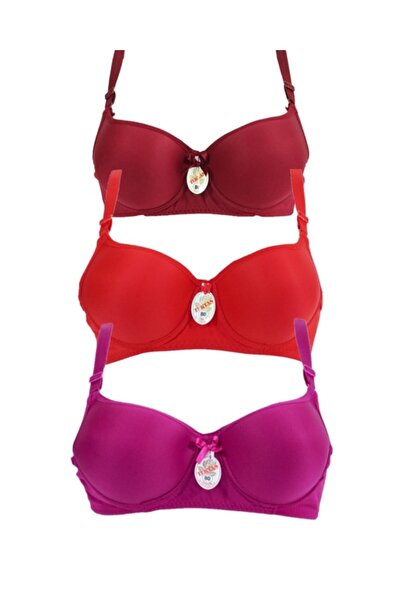 Tektaş Women's Padded Underwire 3-Piece Bra