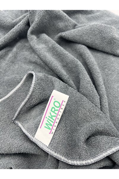 WİKRO Mikrofiber 3 Adet Genel Temizlik Bezi 50x70 Çok Emici