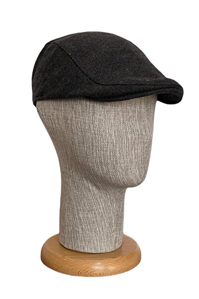 Rupen Kraft Italyan Kesim Kışlık Kaşe Kumaş Kasket Şapka
