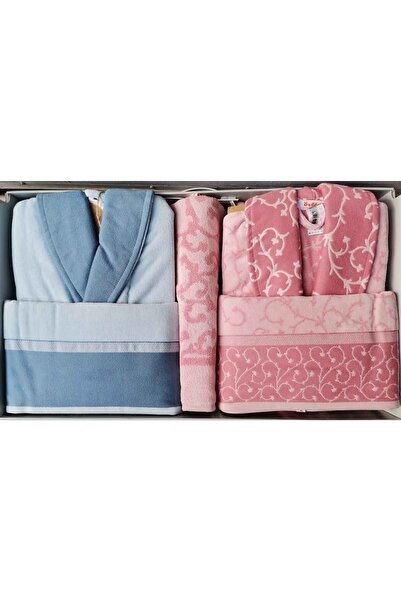 Özdilek جالين هابي سيت أزرق وردي