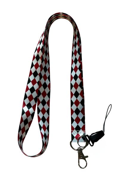 StormiStoretr Damalı Boyun Ipi Telefon Askısı