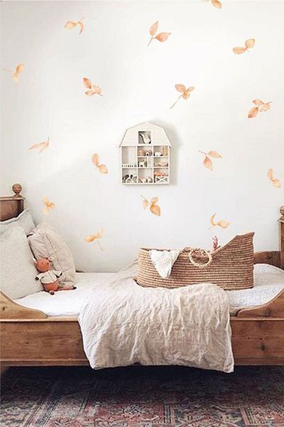 Piksel Grafik Falling Leaves Wall Sticker