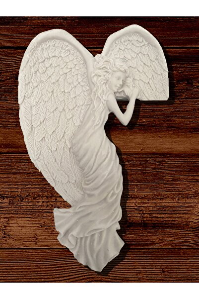 Realistic of Art Museum Duvar Heykeli Sol Köşeler Için Melek Heykel Biblo