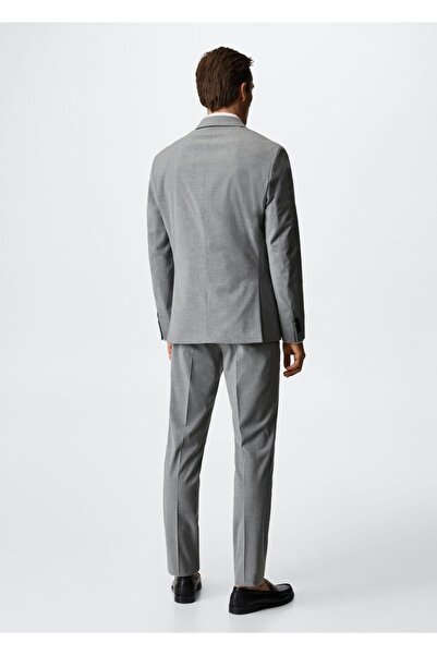 MANGO Man Dar Kesim Blazer Ceket