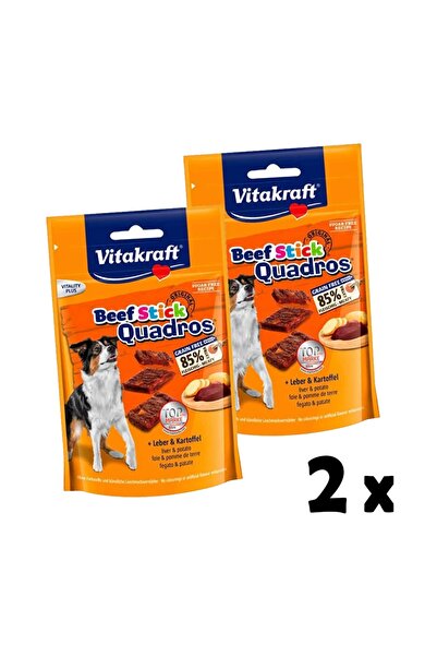 Vitakraft Beef Stıck Quadros Ciğerli 70 Gr X 2 Paket