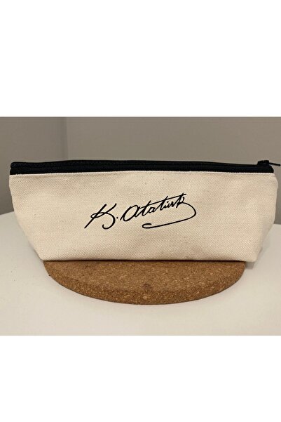 HCG TASARIM Mustafa Kemal Atatürk Yazılı Kalem Kutusu