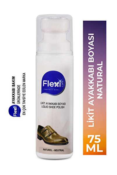 FLEXİCARE Naturel Likit Ayakkabı Boyası 75 Ml