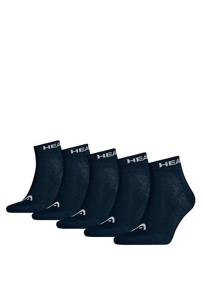 Head Unisex Quarter Socken, 5er Pack - Kurzsocken, einfarbig
