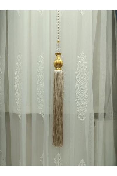 TİEBACK Fon Perde Orta Sarkıt Nohut