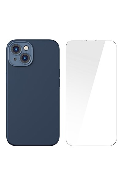 Baseus Case Liquid Gel MagSafe Protective Film Apple iPhone 14 - blue