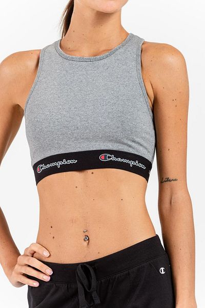 Champion Sport-BH - Grau - Mit Slogan