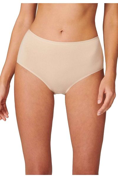 Schiesser Damen Slip 2er-Pack – Midi-Slip, Baumwoll-Stretch, Uni