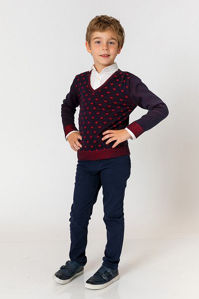 incity Boy's Navy Blue Sweater