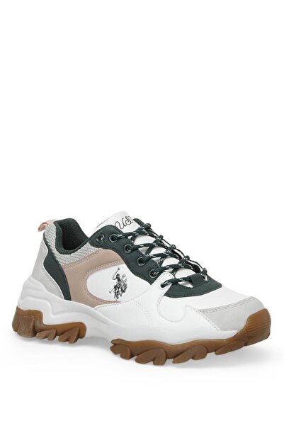 U.S POLO حذاء رياضي نسائي من Assn Tracky ذو نعل عالٍ