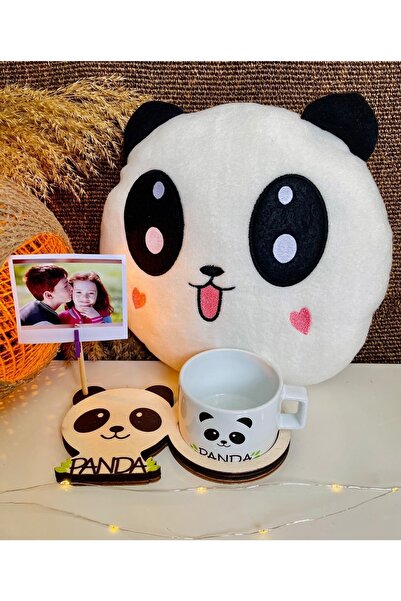 Yeşil Ördek Özel Tasarım Tatlış Panda Kupalı Notluk Ve Sevimli Panda Tasarıml...