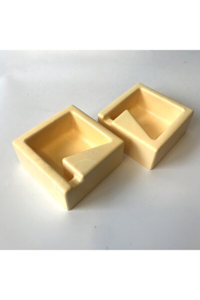 Studio Ays Mını Turuncu Kül Tablası 2'li Set