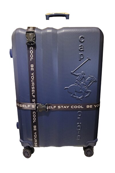 SAR 2 Adet Baskılı Valiz Emniyet Kemeri