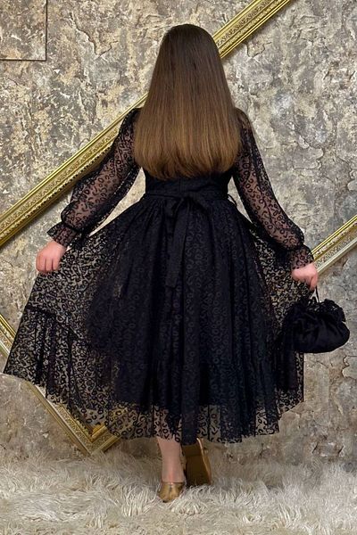 Tarz Çocuk Βραδινό φόρεμα για κορίτσια Nisa Model Full Length Bag 10 - 13 Years