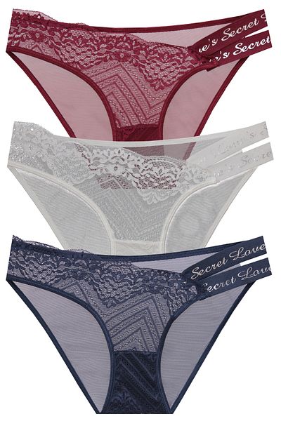 papatya lingerie Chiloți de vară cu talie dublă elastică de 3 inchi