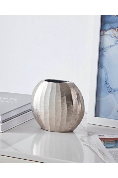 Eglo Aydınlatma 421052 "ABUCAY" 13 Cm Yüksekliğinde Nikel Metal Vazo