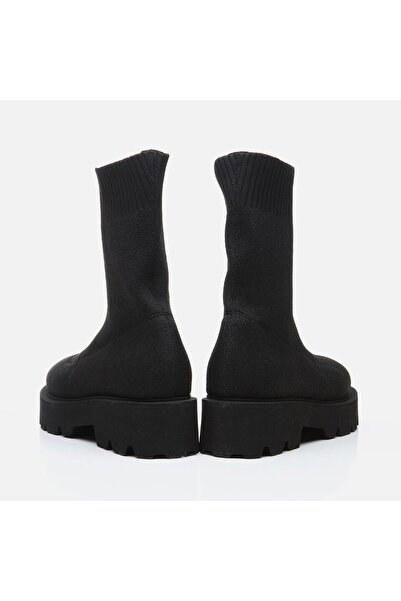 Hotiç Black Women's Flat Boots