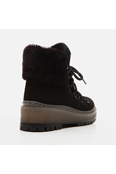 Hotiç Black Women's Flat Boots