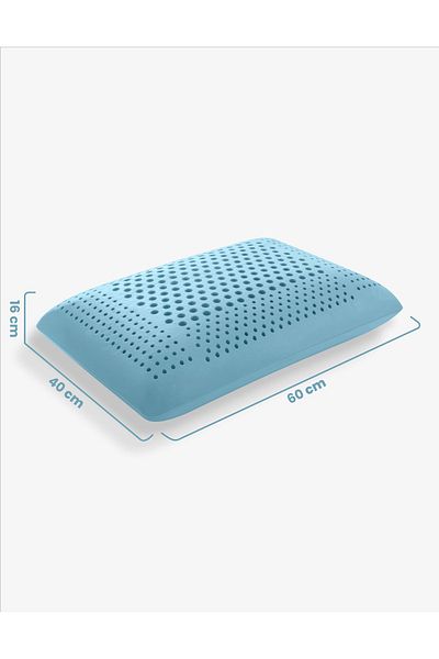 Viscofoam Aroma Therapy Air Channeled Orthopedic Pillow Visco Pillow Ocean Breeze 60x40x16cm