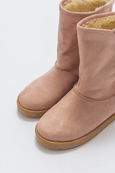 LuviShoes Depht rózsaszín női csizma