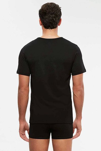 Kom Ανδρικό μπλουζάκι Hulio Crew Neck 2 Pack (3 Πακέτο)
