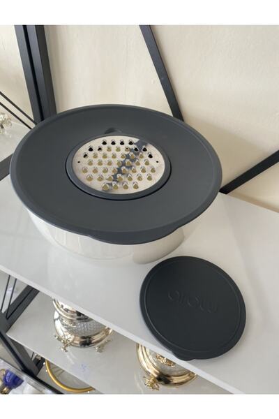 İmren Collection Akrilik Hamur Karıştırma & Rendeleme Saklama Kabı